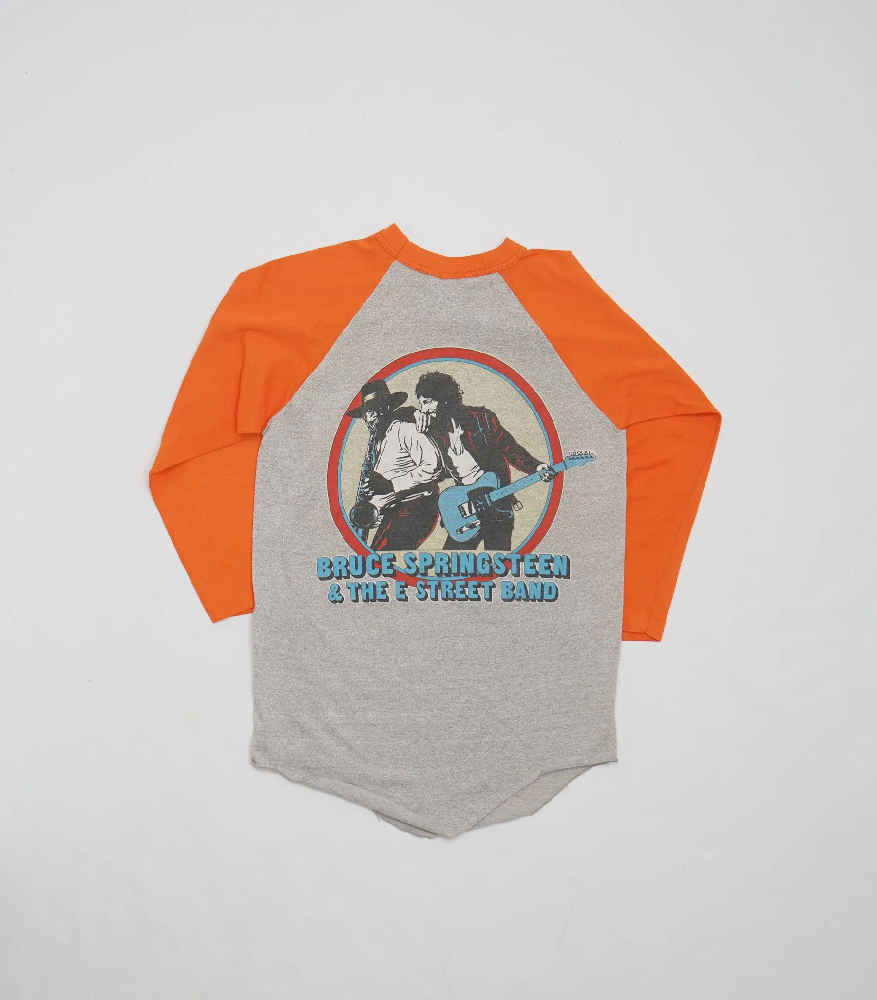 1980 Bruce Springsteen & The E Street Band World Tour Baseball Tee