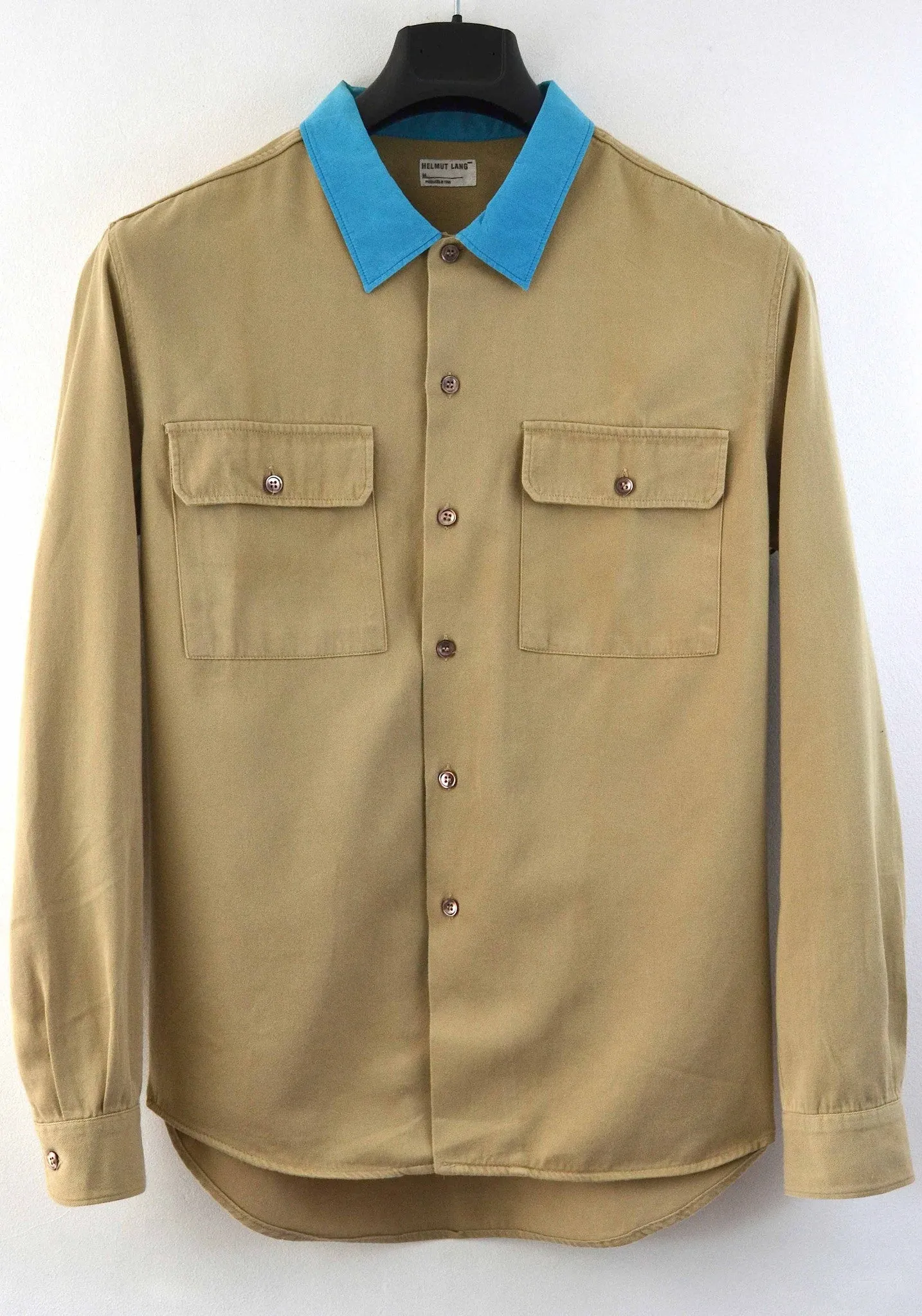 1997 Workwear Shirt with Contrasting Collar