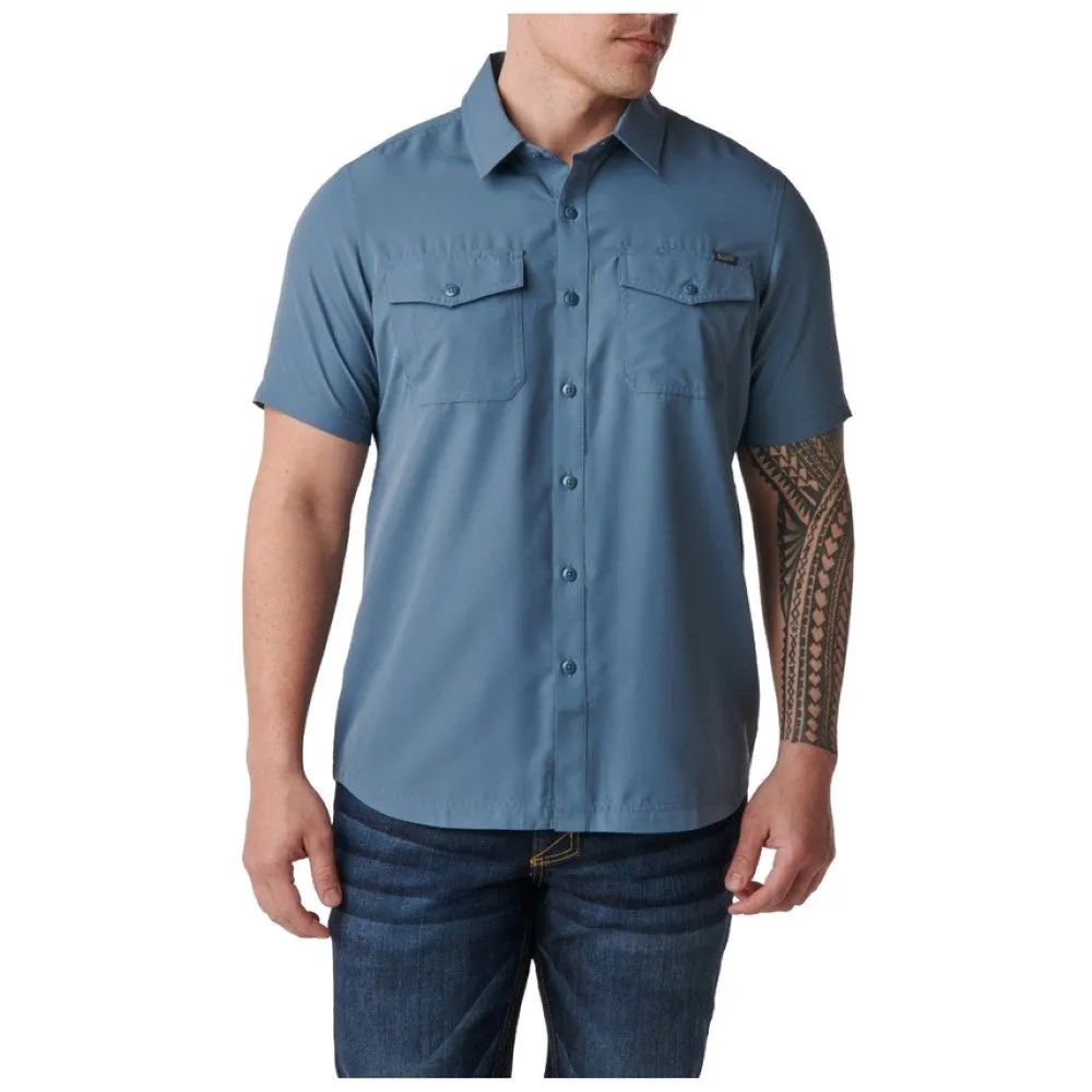 5.11 Mens Marksman Short Sleeve Button Down Shirt