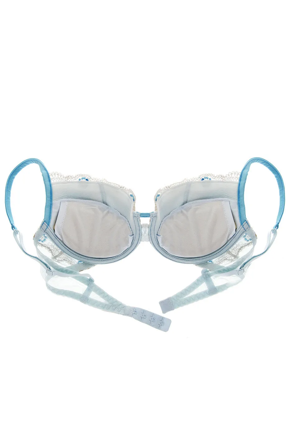 ARGENTOVIVO BABY Blue Beige Floral Bra