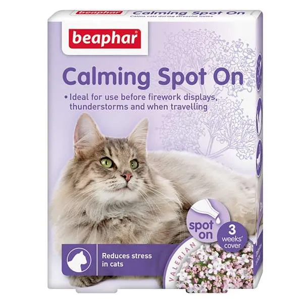 Beaphar Calming Spot-On for Cats 3week