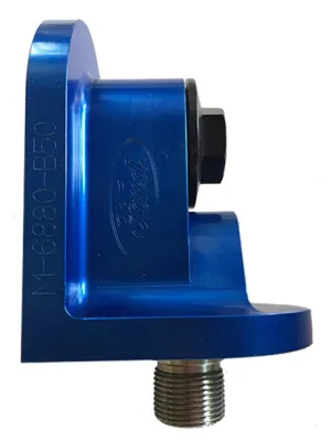 Billet Aluminium 90° Oil Filter Adapter, Blue FMM-6880-B50