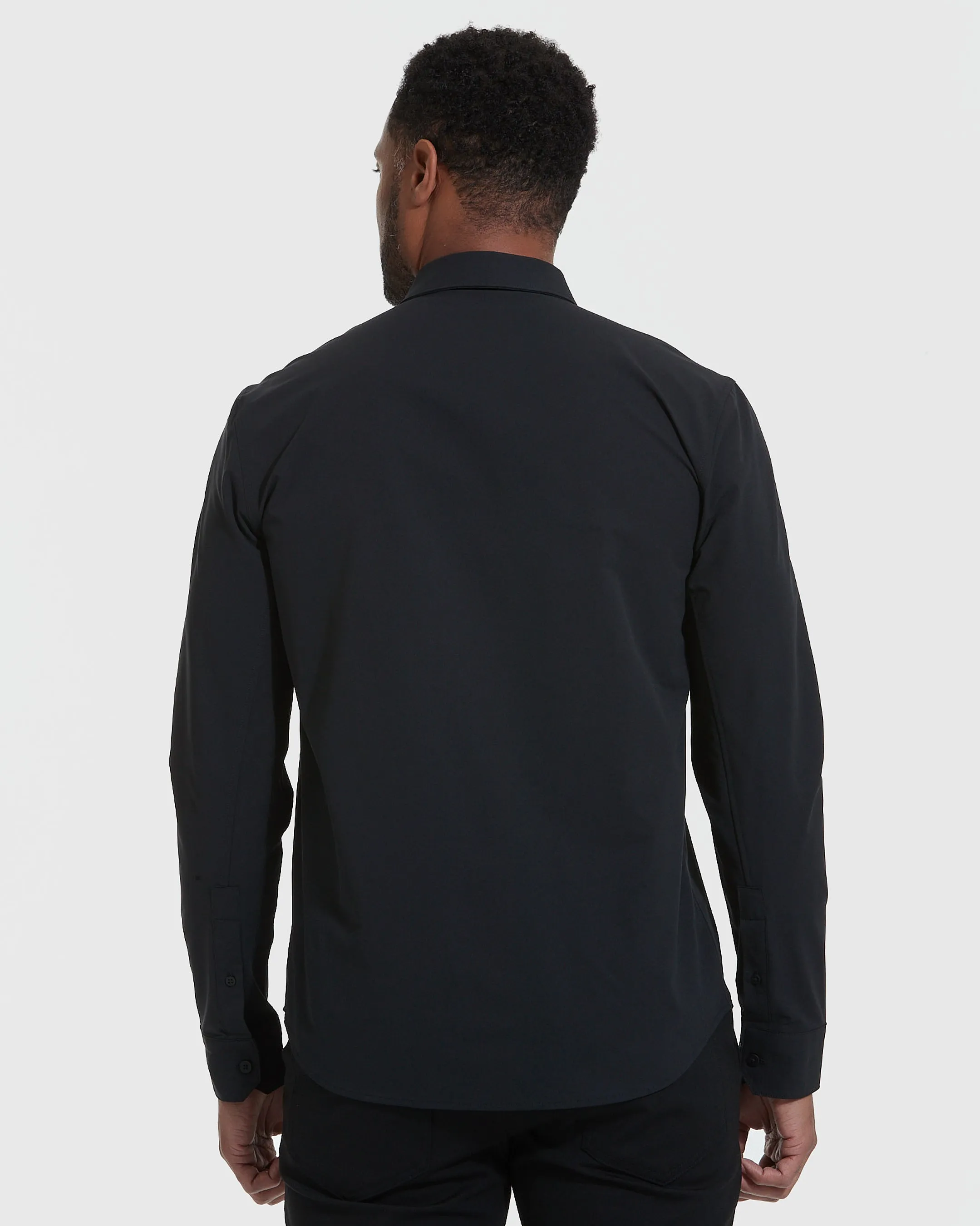 Black & White Commuter Long Sleeve Shirt 2-Pack