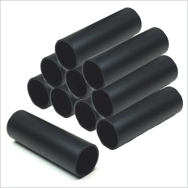 Box of 10 Aluminum 6ft 1-5-16 Diameter Rod, Matte Black finish