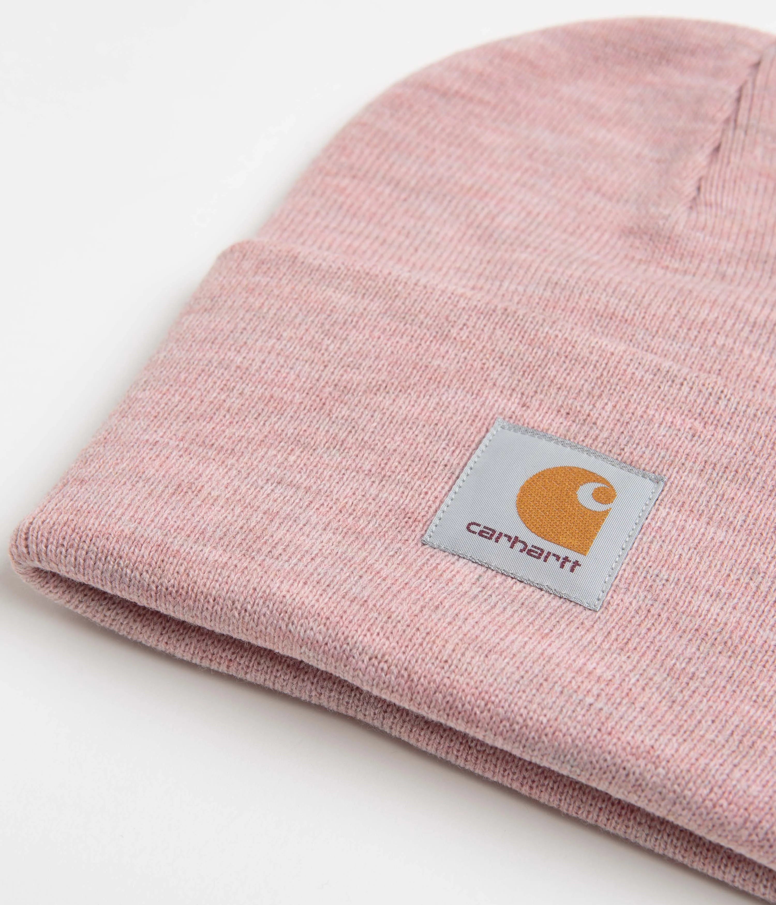 Carhartt Acrylic Watch Hat Beanie - Glassy Pink Heather