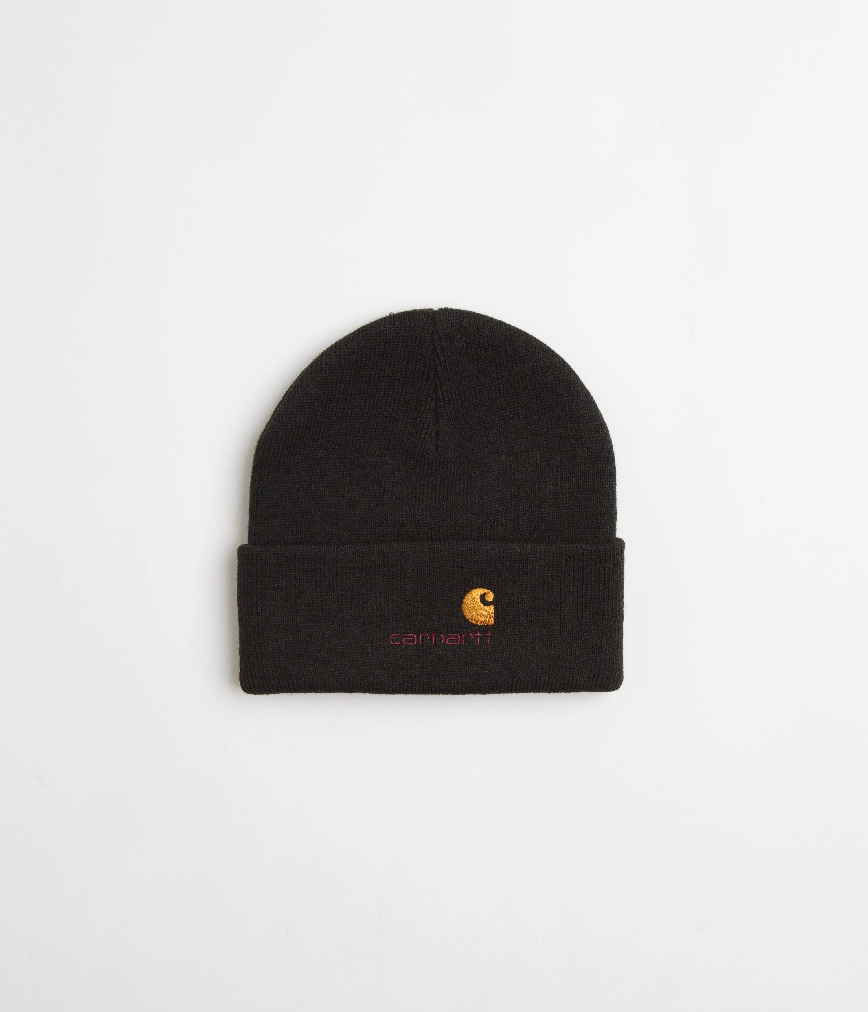 Carhartt American Script Beanie - Black