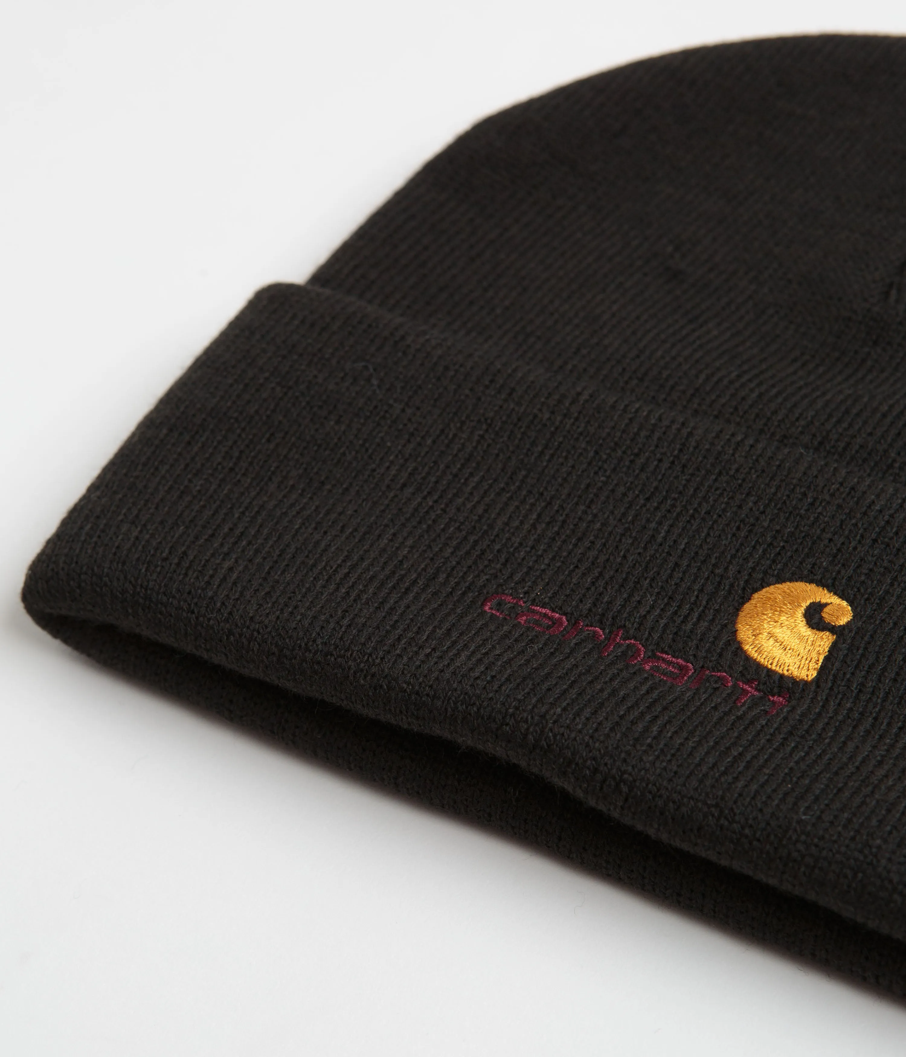 Carhartt American Script Beanie - Black