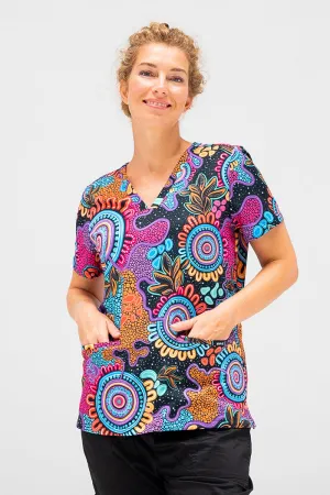 Celebration Women’s Three Pocket Scrub Top