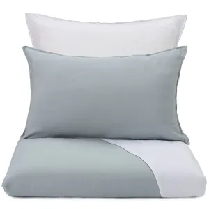 Cercosa Pillowcase [Green grey/White]