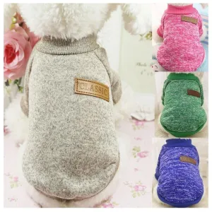 Classic Soft Cotton Pet Sweater