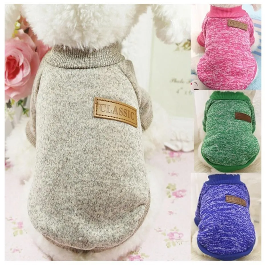 Classic Soft Cotton Pet Sweater