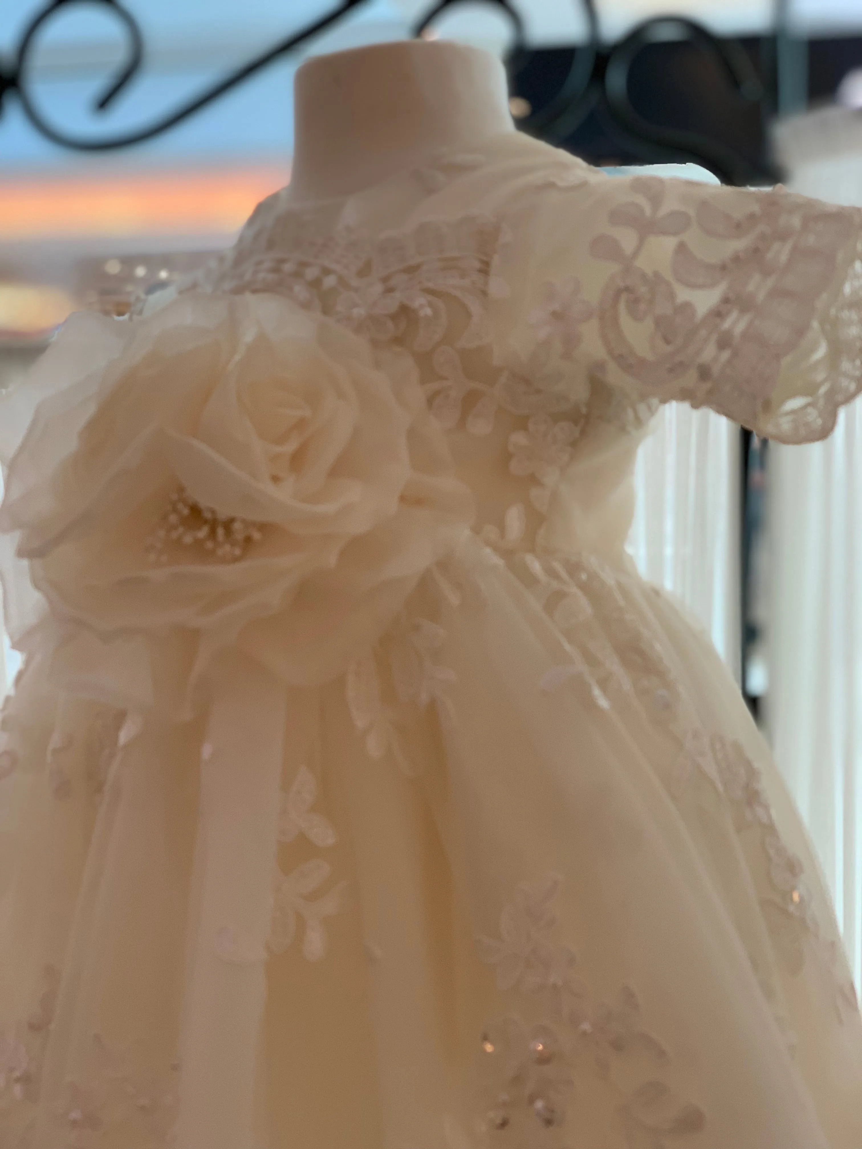 Custom Couture Ivory Gown