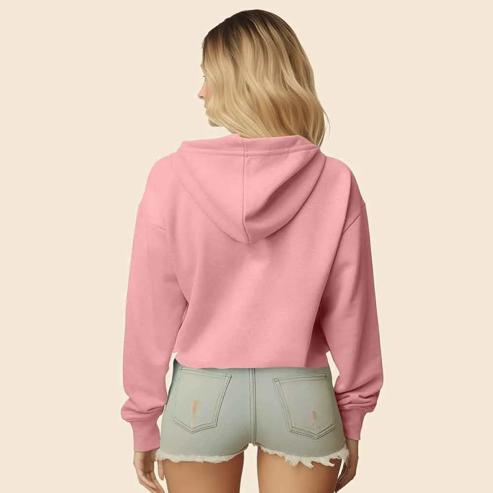 Dalix Heart Cropped Hoodie (Glow in the Dark)