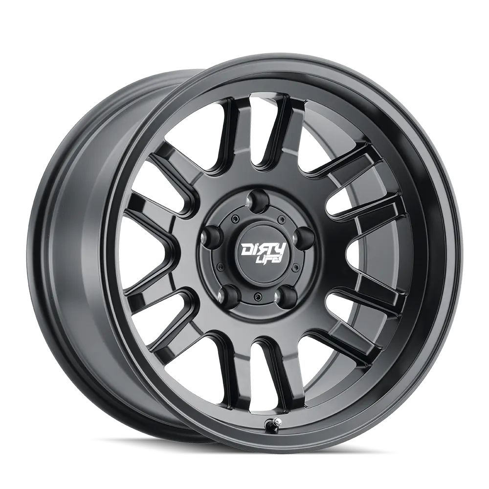 DIRTY LIFE 9310 | MATTE BLACK | 6x139.7 | 17x9 | -12mm