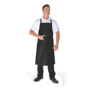 Dnc Workwear Polyester/cotton Full Bib Apron No Pocket - 2512