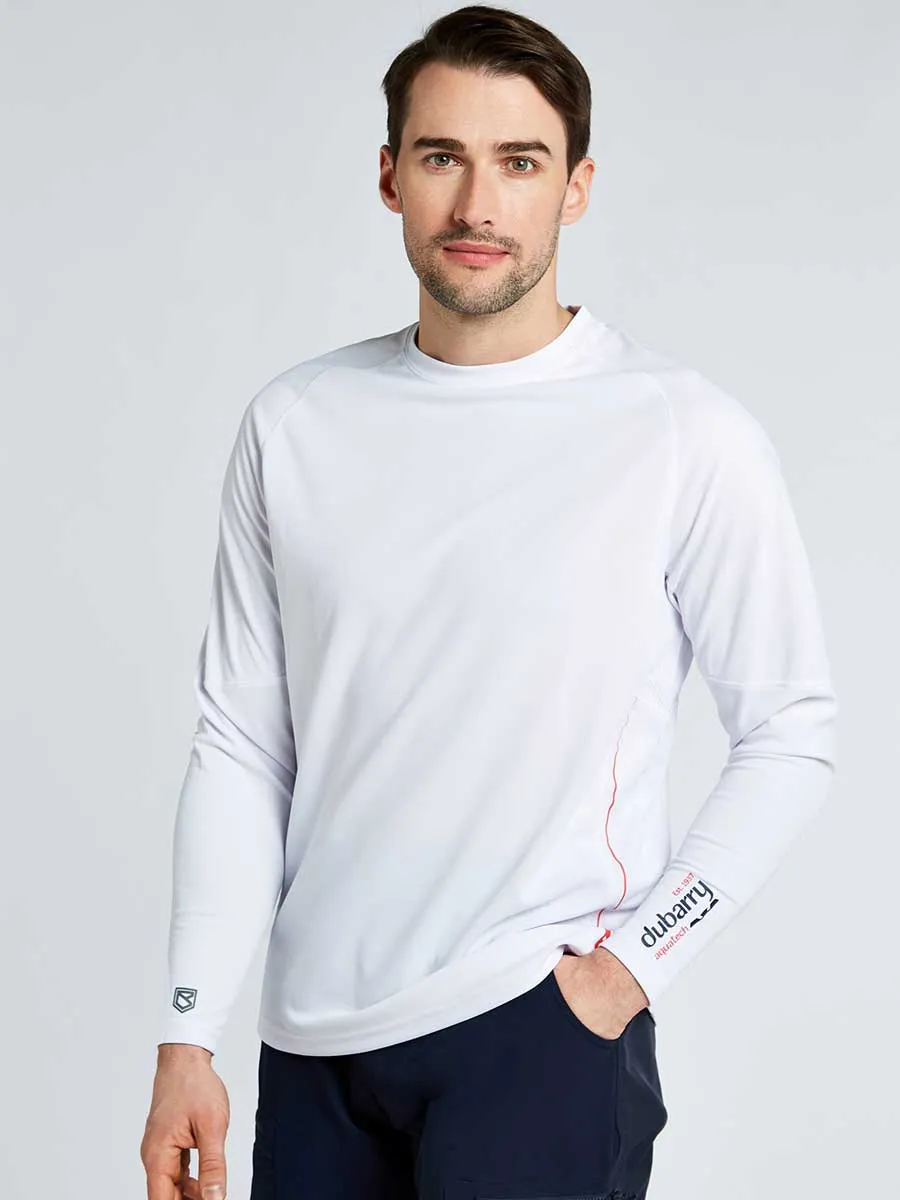 DUBARRY Ancona Long-Sleeved Technical T-Shirt - Men's - White