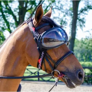 eQuick eVysor Horse Mask - Horse Comfort - Transparent