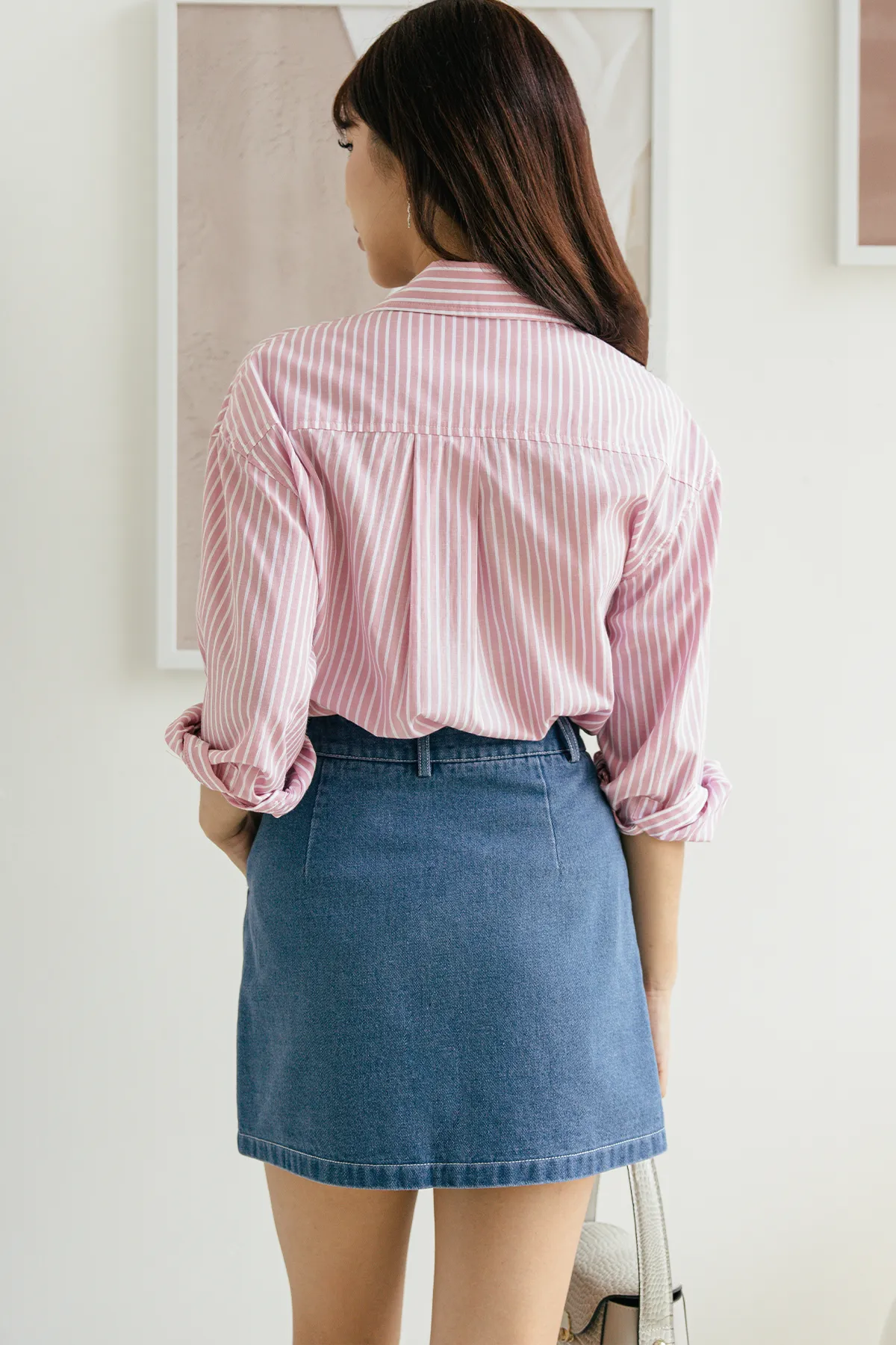 Essential Denim Skirt (Medium)