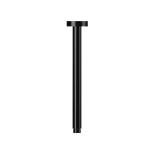 Fienza Round Matte Black Ceiling Dropper - 2 Lengths