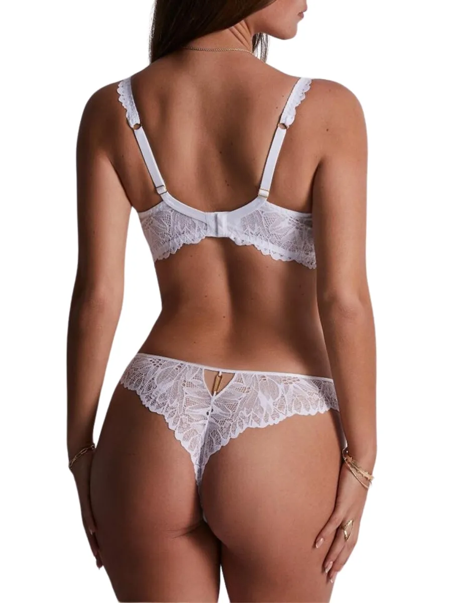 Flowermania Half Cup Bra - Blanc