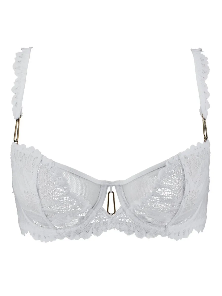 Flowermania Half Cup Bra - Blanc