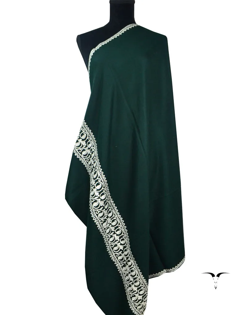 Green Pashmina Shawl 5155