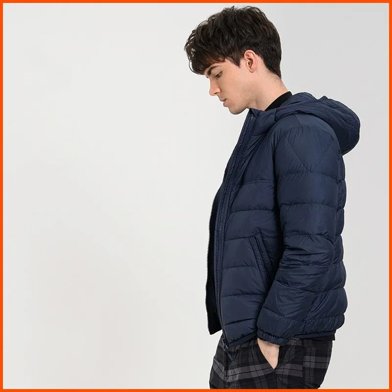 Hooded Waterproof Lightweight Down Jacket