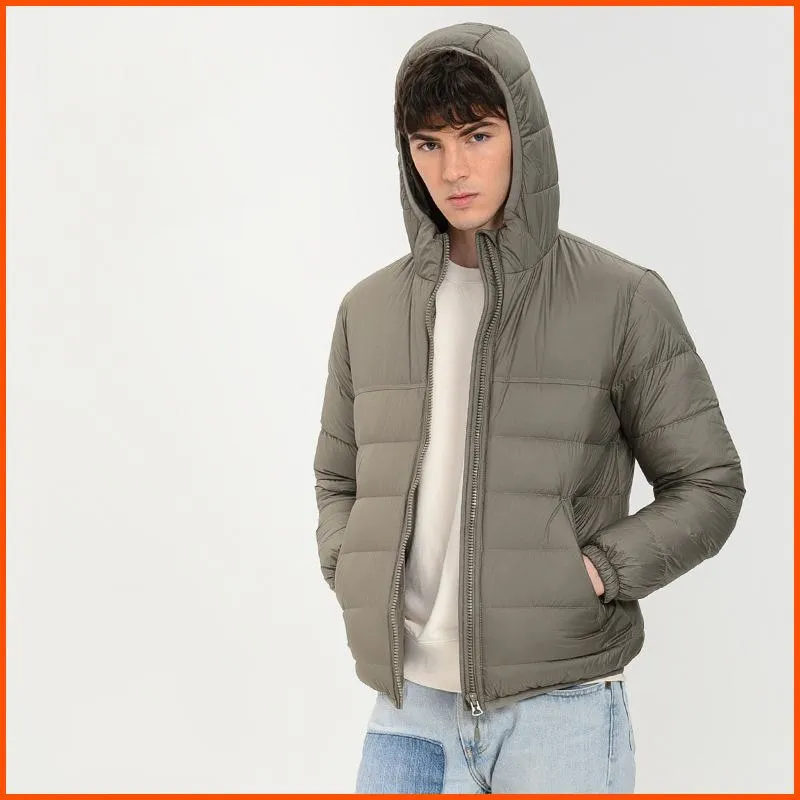 Hooded Waterproof Lightweight Down Jacket