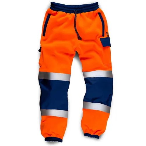 HV021/HV041 Hi Vis Joggers with Cargo Pockets