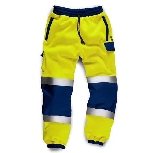 HV021/HV041 Hi Vis Joggers with Cargo Pockets