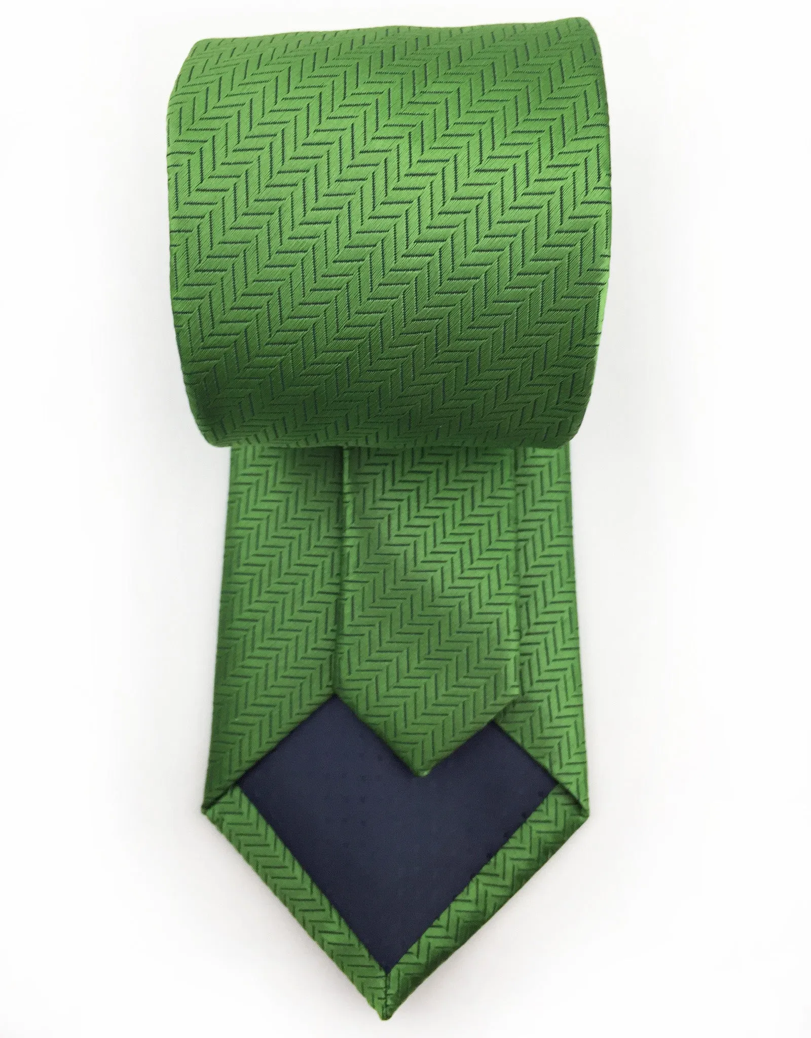 Kelly Green Herringbone Tie