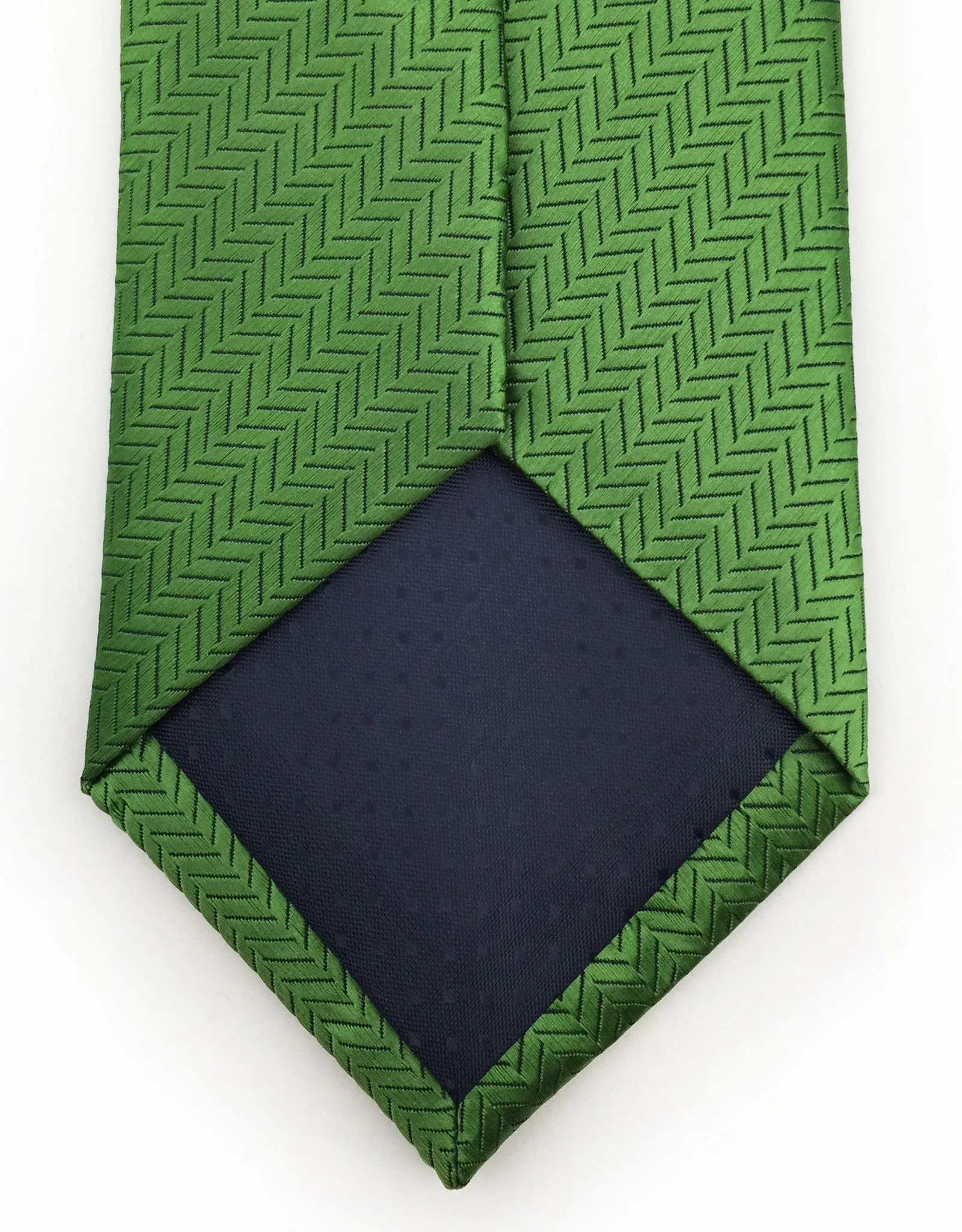 Kelly Green Herringbone Tie