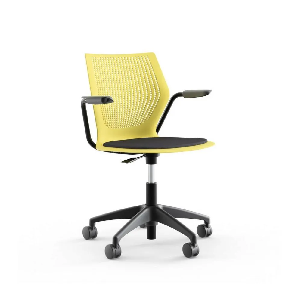 Knoll MultiGeneration Light Task Chair with Arms and Seat Pad