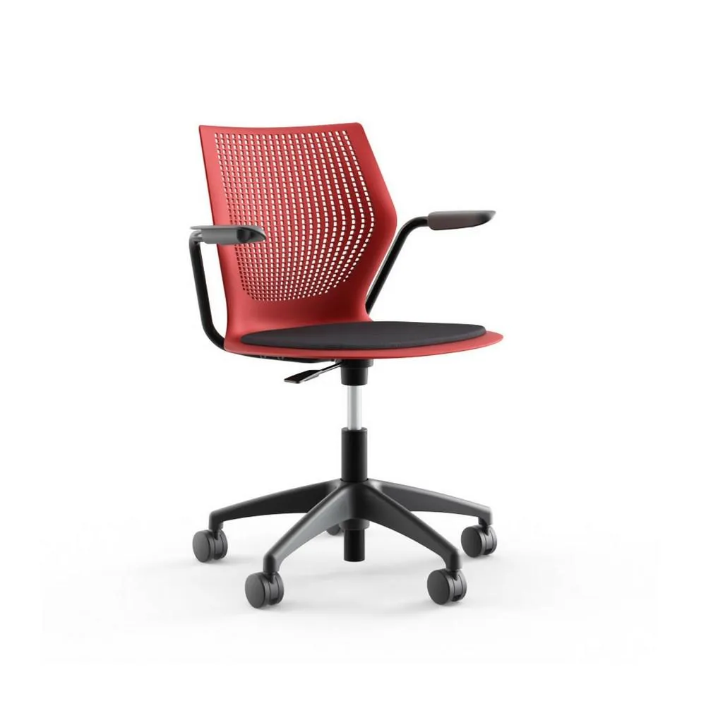 Knoll MultiGeneration Light Task Chair with Arms and Seat Pad