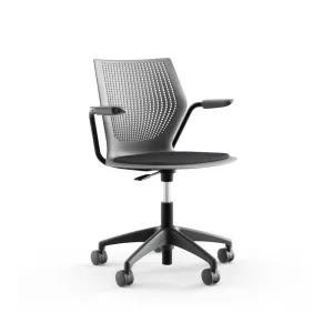 Knoll MultiGeneration Light Task Chair with Arms and Seat Pad