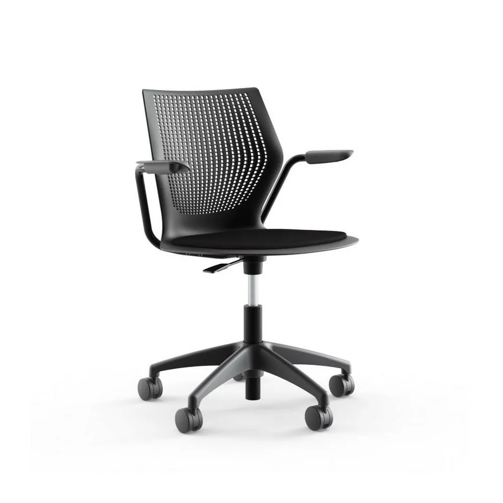 Knoll MultiGeneration Light Task Chair with Arms and Seat Pad