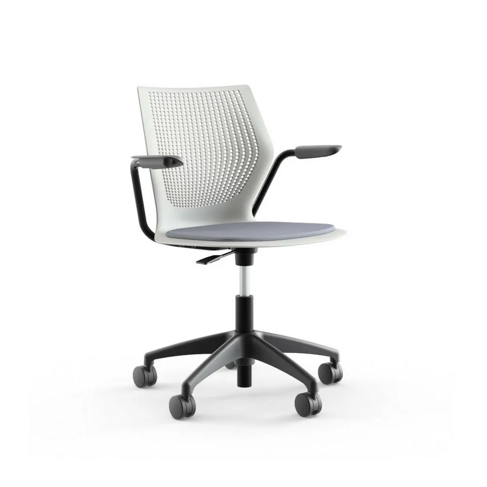 Knoll MultiGeneration Light Task Chair with Arms and Seat Pad