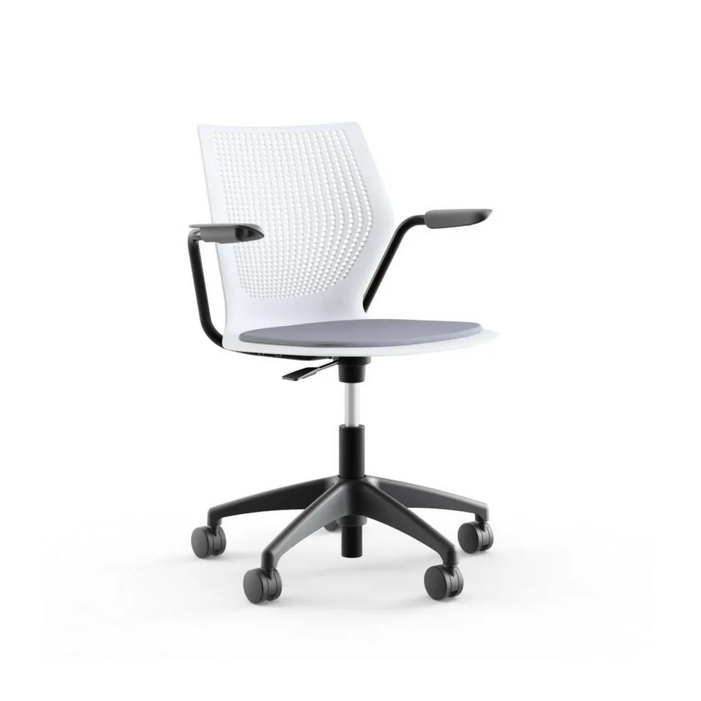 Knoll MultiGeneration Light Task Chair with Arms and Seat Pad