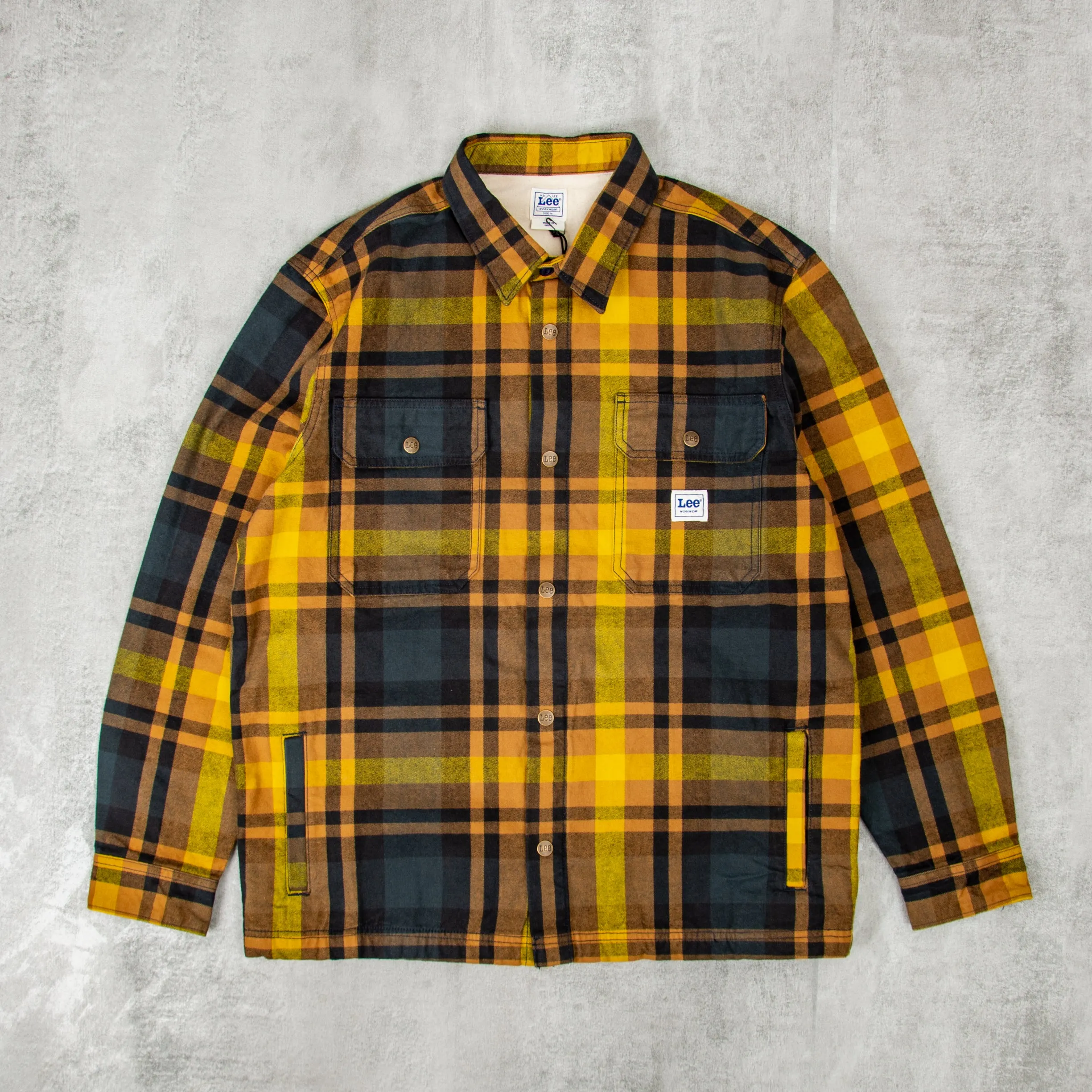 Lee Workwear Overshirt - Pollen Yellow