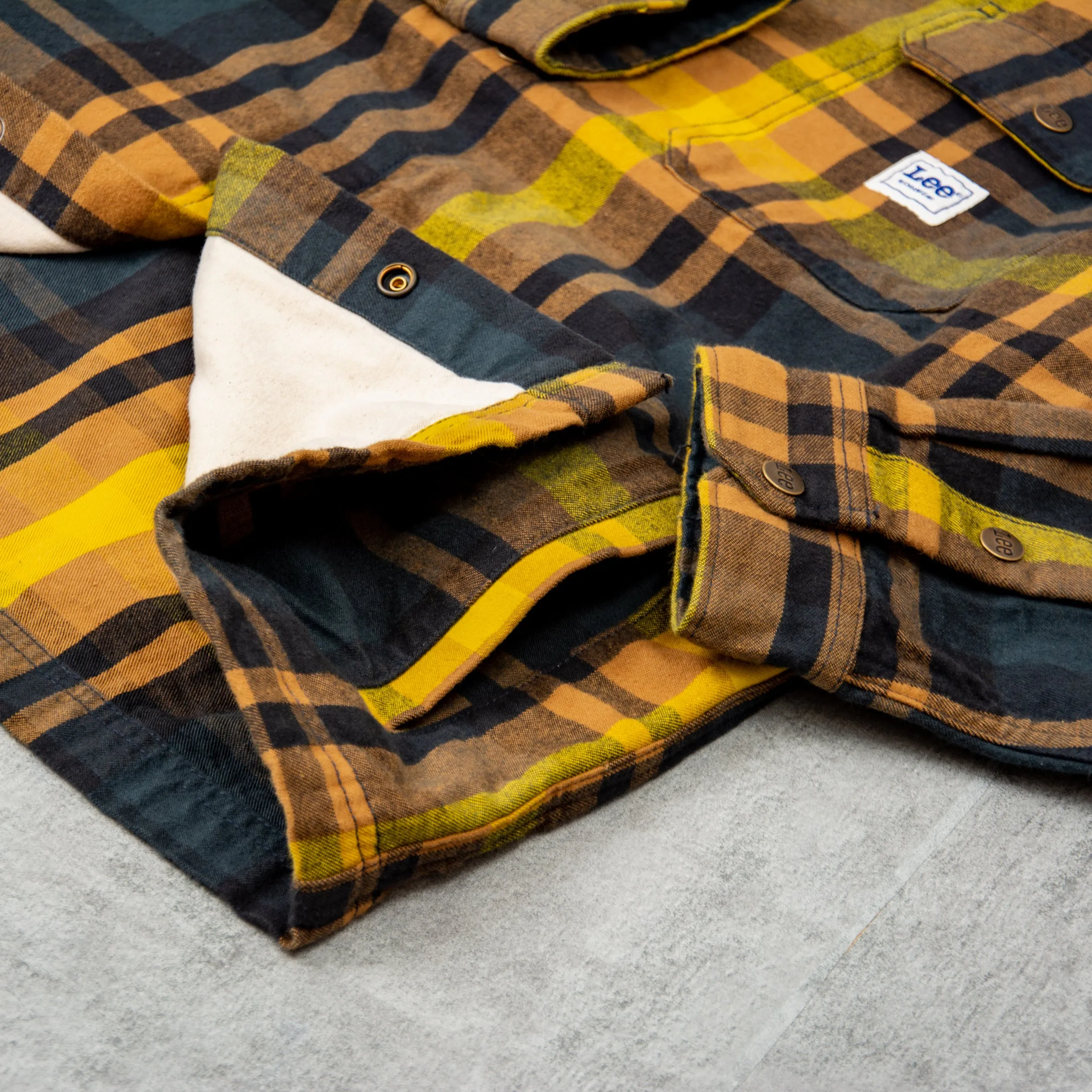 Lee Workwear Overshirt - Pollen Yellow