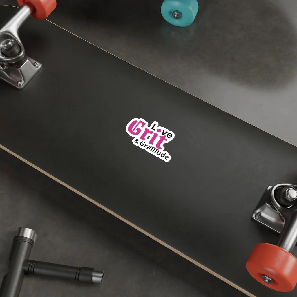 LG&G Pink&Black Die-Cut Stickers