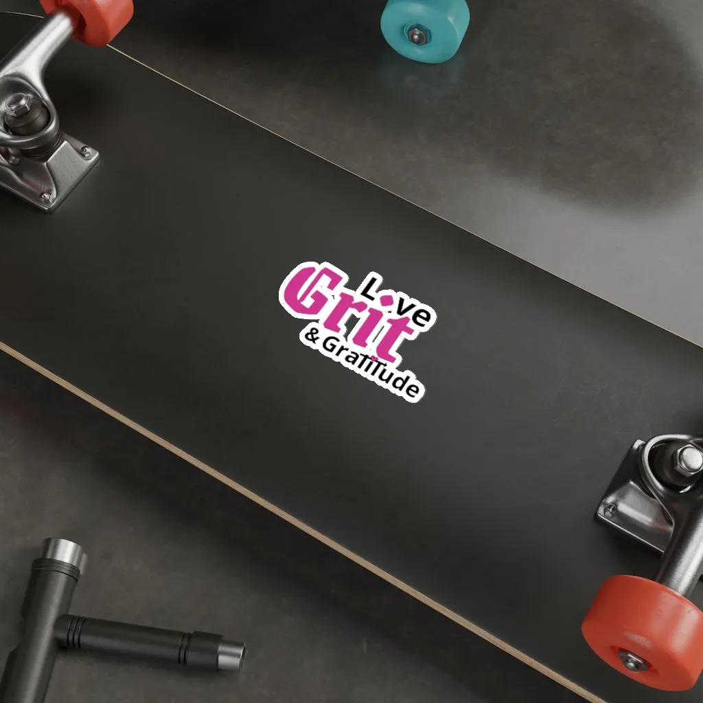 LG&G Pink&Black Die-Cut Stickers