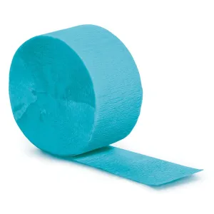 Light Blue Crepe Streamer