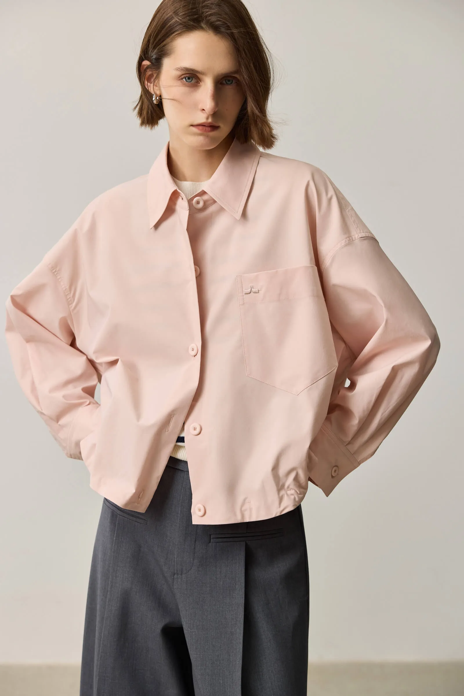 LILY Collared Logo Shirt