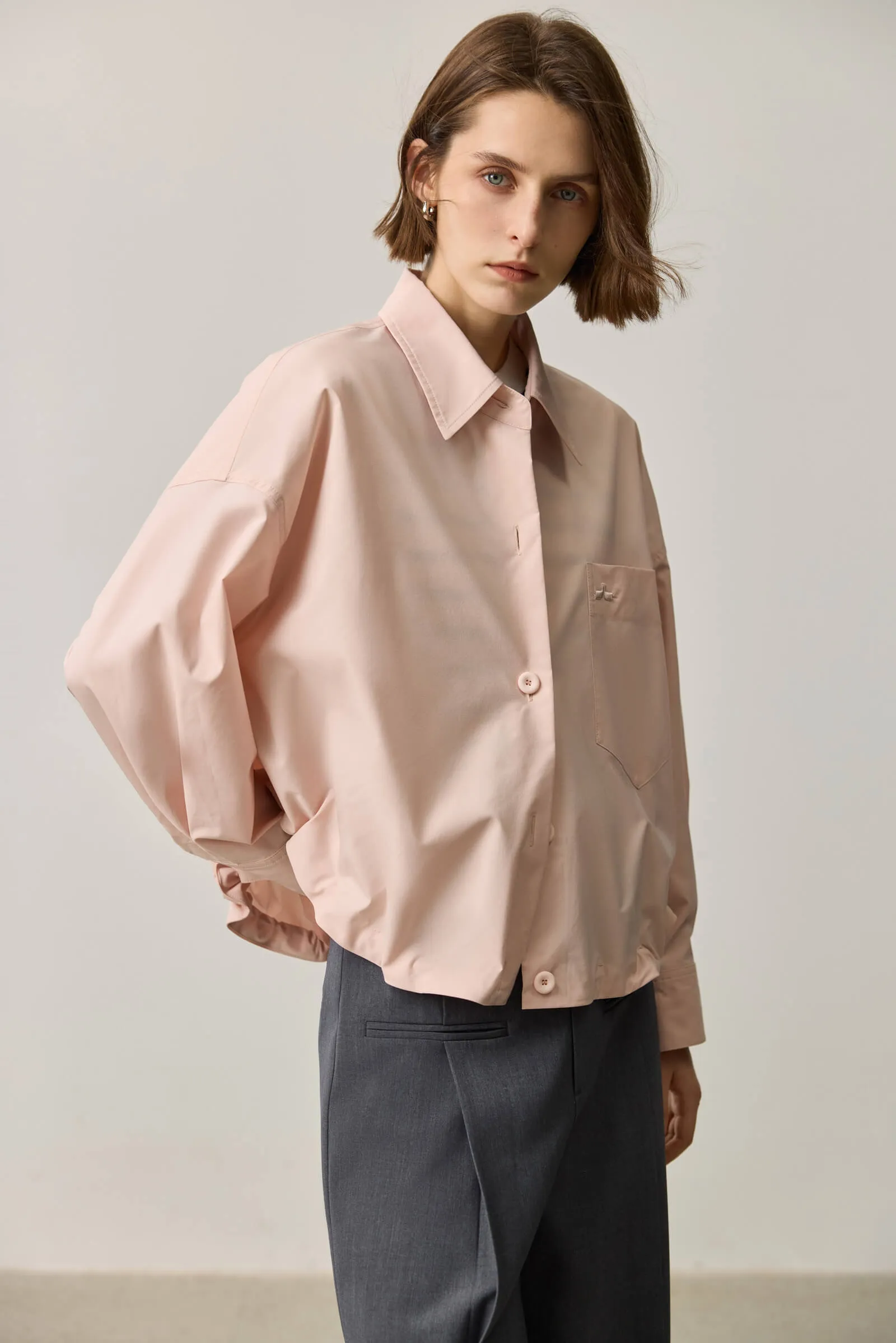 LILY Collared Logo Shirt