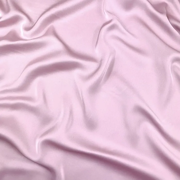 LONG PLAIN LIGHT PINK SATIN SCARF SHAWL WRAP