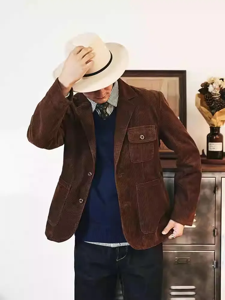 Men's Corduroy Chore Blazer