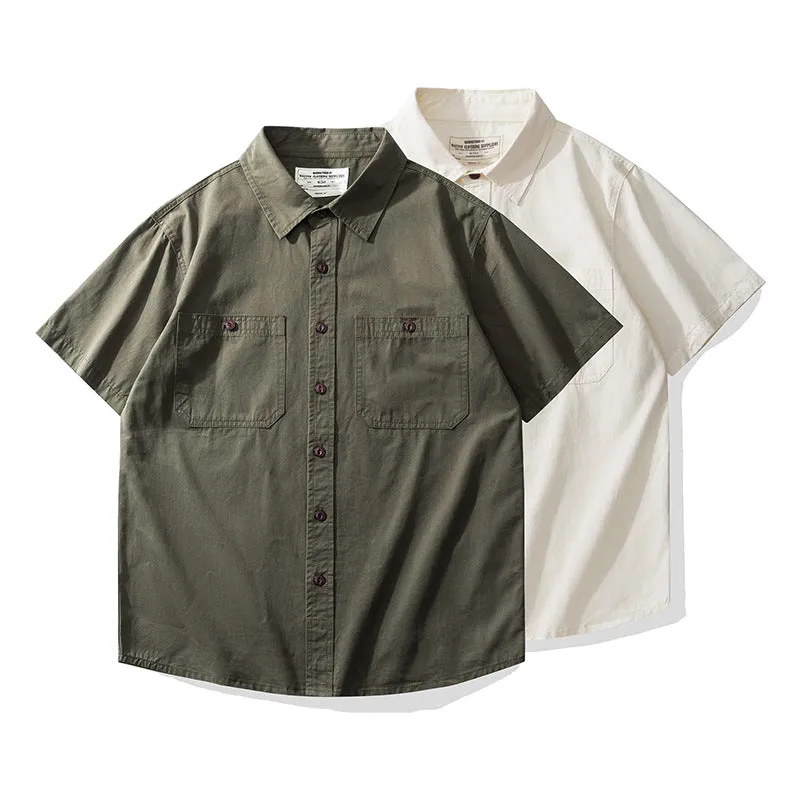 Men's Short Sleeves Engineer Shirt