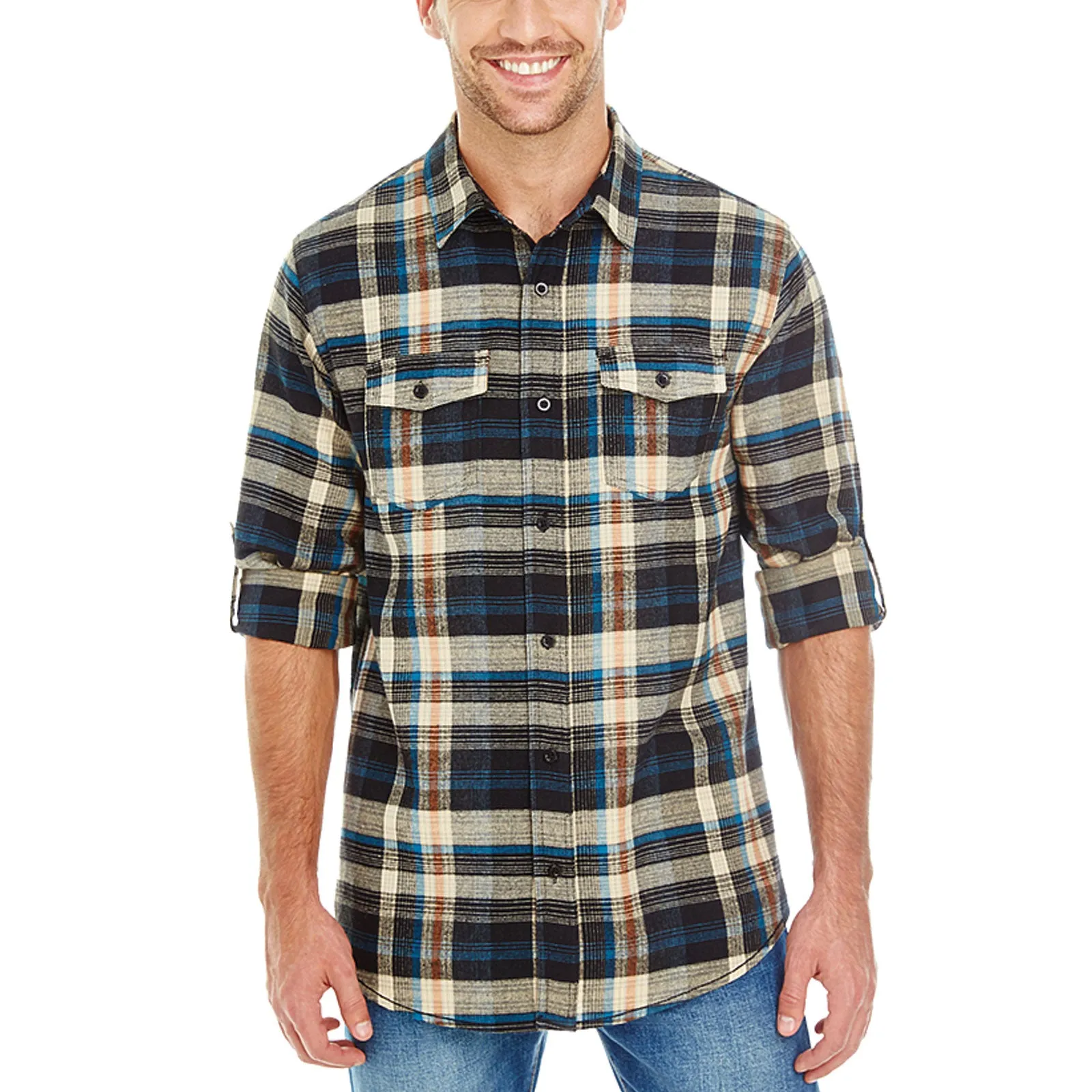 Men's Woven Plaid Flannel