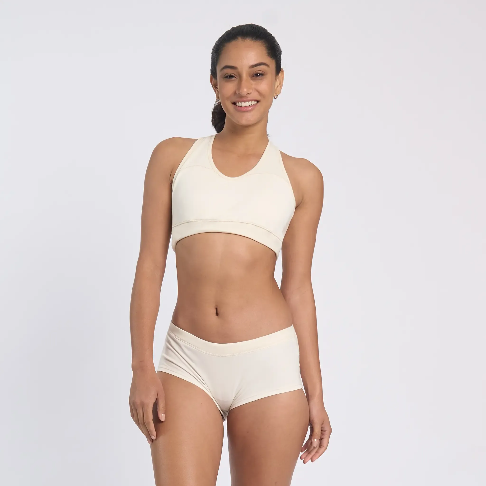 Mix 3 Pack - Women's Organic Pima Cotton Bralette & 2 Panties